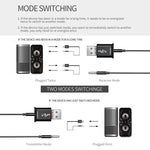 MSD168 2 in 1 Bluetooth Sender Empfänger Mini 3,5 mm AUX Stereo kabelloser Bluetooth 5.0 Adapter für Auto TV PC MP3