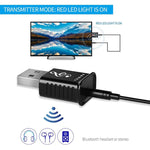 MSD168 2 in 1 Bluetooth Sender Empfänger Mini 3,5 mm AUX Stereo kabelloser Bluetooth 5.0 Adapter für Auto TV PC MP3