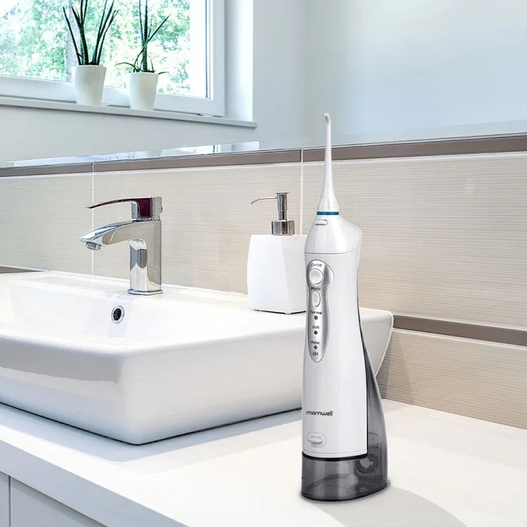 Mornwell D52 USB-aufladbarer Wasserflosser IPX7 wasserdichter Munddusche, D52