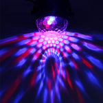 YouOKLight YK2278 3W Sound Activated Party DJ Lighting RBG Disco Ball Strobe Lamp Stage Par Light with 7 Modi, Ohne Fernbedienung