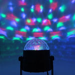 YouOKLight YK2278 3W Sound Activated Party DJ Lighting RBG Disco Ball Strobe Lamp Stage Par Light with 7 Modi, Ohne Fernbedienung