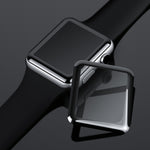 2 Stück mocolo 0.33mm 9H 3D abgerundete Kante Displayschutzfolie aus gehärtetem Glas, Apple Watch Series 3 38mm, Apple Watch Series 3 40mm, Apple Watch Series 4 42mm, Apple Watch Series 4 44mm