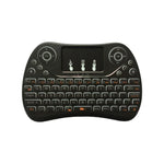 I8 Max 2,4-GHz-Mini-Funktastatur mit Touchpad, wiederaufladbare Fly Air Mouse, Smart Game, 7-farbige Hintergrundbeleuchtung