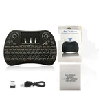 I8 Max 2,4-GHz-Mini-Funktastatur mit Touchpad, wiederaufladbare Fly Air Mouse, Smart Game, 7-farbige Hintergrundbeleuchtung