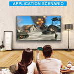 I8 Max 2,4-GHz-Mini-Funktastatur mit Touchpad, wiederaufladbare Fly Air Mouse, Smart Game, 7-farbige Hintergrundbeleuchtung