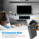 B10S Bluetooth Adapter 5.0 Bluetooth Sender Empfänger 2 in 1 Bluetooth Adapter, schwarz