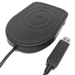 USB-Fußschalter aus Metall zur Steuerung von Tastatur, Maus und PC, 1 Fußschalter (Metall)
