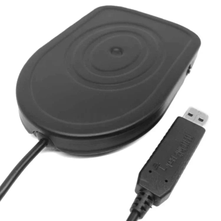 USB-Fußschalter aus Metall zur Steuerung von Tastatur, Maus und PC, 1 Fußschalter (Metall)