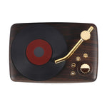 Retro-Bluetooth-Lautsprecher, integrierte hochempfindliche FM-Empfangsantenne, lange Akkulaufzeit, T12 (Braun)