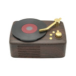Retro-Bluetooth-Lautsprecher, integrierte hochempfindliche FM-Empfangsantenne, lange Akkulaufzeit, T12 (Braun)