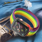 For Apple Watch Series 4/5/6 & Watch SE 1/2/3 44mm Gradient All-inclusive TPU Protective Case, For Apple Watch Series 5 & 4 44mm