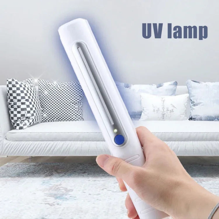 Tragbare Hand-UV-Entkeimungslampe 3W UV-Keimtötende Desinfektionslampe Persönliche Auto Reise UV-Schnelldesinfektionsstift, UV-Schnelldesinfektionsstift