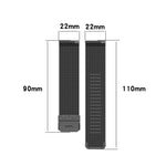 For Huawei GT/GT2 46mm/ Galaxy Watch 46mm/ Fossil Fossil Gen 5 Carlyle 46mm Stainless Steel Mesh Watch Wrist Strap 22MM, Black, Gold, Colourful, Rose Gold, Dark Blue, Silver, Purple