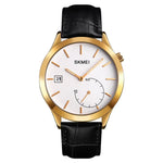 SKMEI 1581 Kreative Mode Herrenuhr Einfache Lässige Outdoor-Sport Wasserdichte Zweizeiger- Quarzuhr