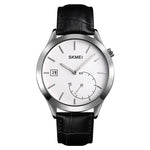 SKMEI 1581 Kreative Mode Herrenuhr Einfache Lässige Outdoor-Sport Wasserdichte Zweizeiger- Quarzuhr