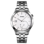 SKMEI 1581 Kreative Mode Herrenuhr Einfache Lässige Outdoor-Sport Wasserdichte Zweizeiger- Quarzuhr