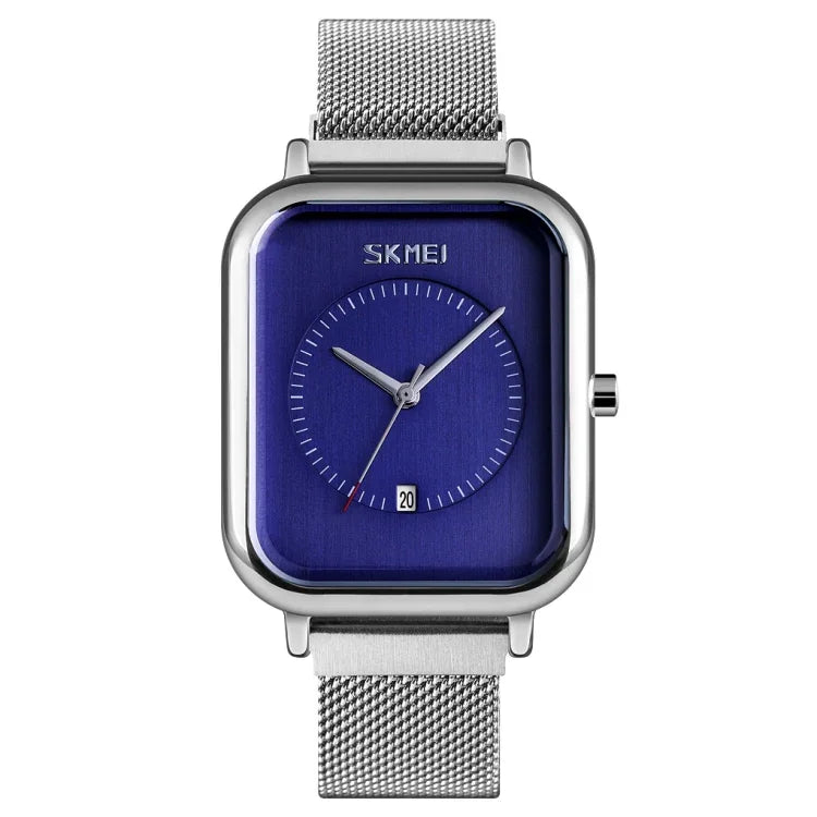 SKMEI 9207 Mode Kreative Einfache Uhr Herren Magnetische Schnalle Mesh-Armband Stahlarmband Paar Quarzuhr