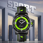 SKMEI 9211 Mode-Sportuhr mit Stereo-Zifferblatt, leuchtenden Zeigern, kreative Uhr, Business-Trend Herren-Quarzuhr
