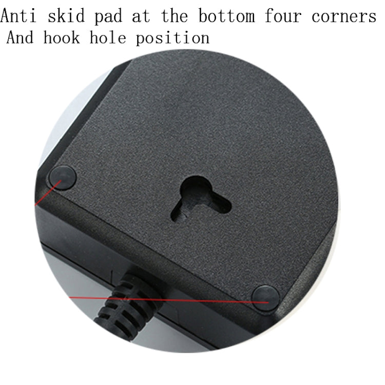 T09 3000W Hochleistungs Mehrfach-Steckdosenadapter mit 3-Loch Internationalem Universalstecker + 6 USB Intelligentes Laden, EU STECKER, US STECKER, UK STECKER