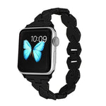 Apple Watch Series 5 &amp; 4 40 mm / 3 &amp; 2 &amp; 1 38 mm Diamant-Edelstahlarmband, für Apple Watch Series 5 &amp; 4 40 mm