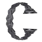 Apple Watch Series 5 &amp; 4 40 mm / 3 &amp; 2 &amp; 1 38 mm Diamant-Edelstahlarmband, für Apple Watch Series 5 &amp; 4 40 mm