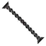 Apple Watch Series 5 &amp; 4 40 mm / 3 &amp; 2 &amp; 1 38 mm Diamant-Edelstahlarmband, für Apple Watch Series 5 &amp; 4 40 mm