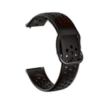 20 mm atmungsaktives, poröses Armband mit Innenschließe für Huami Amazfit GTS / Samsung Galaxy Watch Active 2 / Huawei Watch GT2 42 mm