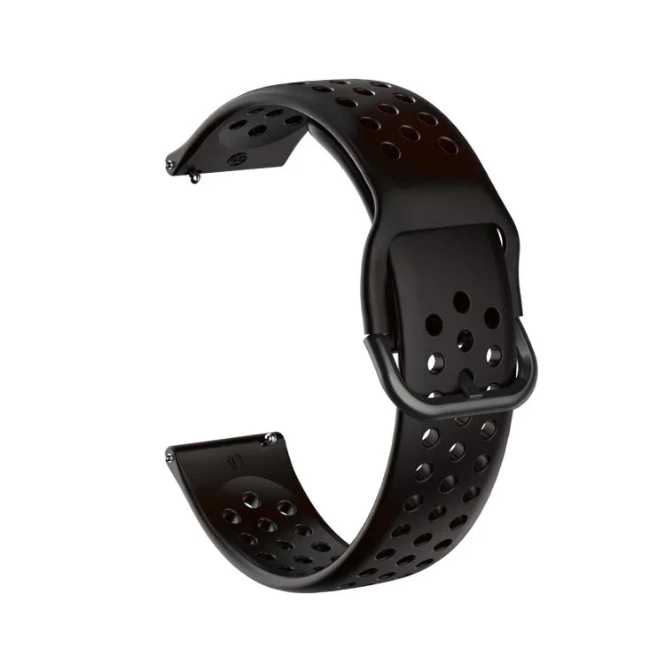 20 mm atmungsaktives, poröses Armband mit Innenschließe für Huami Amazfit GTS / Samsung Galaxy Watch Active 2 / Huawei Watch GT2 42 mm