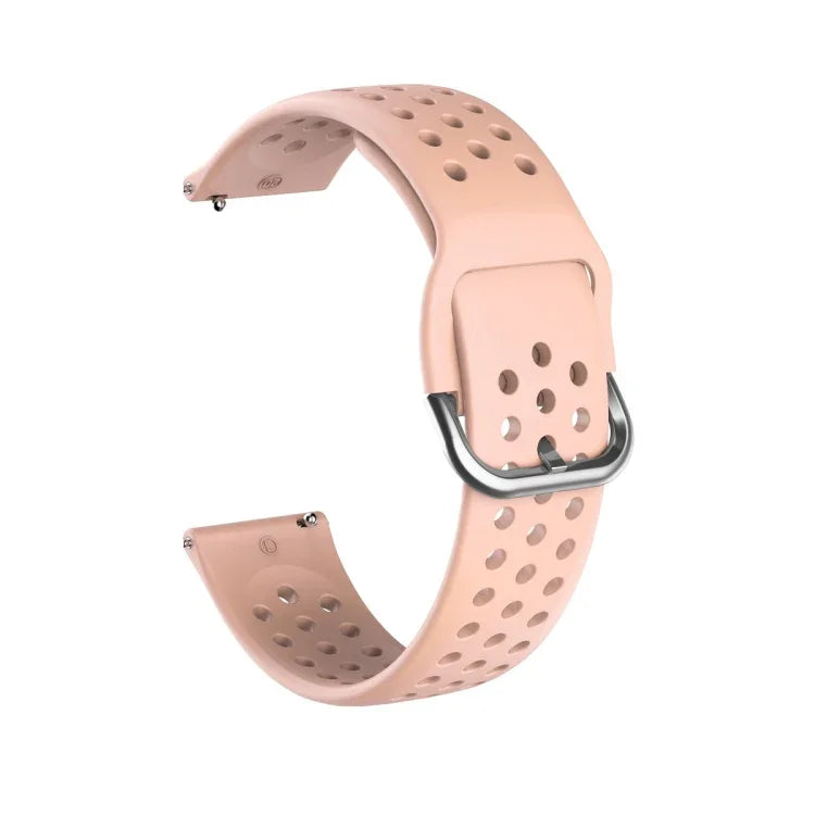 20 mm atmungsaktives, poröses Armband mit Innenschließe für Huami Amazfit GTS / Samsung Galaxy Watch Active 2 / Huawei Watch GT2 42 mm