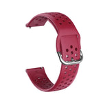 20 mm atmungsaktives, poröses Armband mit Innenschließe für Huami Amazfit GTS / Samsung Galaxy Watch Active 2 / Huawei Watch GT2 42 mm