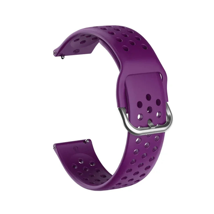 20 mm atmungsaktives, poröses Armband mit Innenschließe für Huami Amazfit GTS / Samsung Galaxy Watch Active 2 / Huawei Watch GT2 42 mm