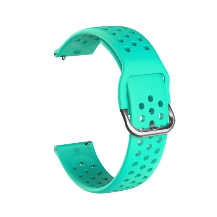 20 mm atmungsaktives, poröses Armband mit Innenschließe für Huami Amazfit GTS / Samsung Galaxy Watch Active 2 / Huawei Watch GT2 42 mm