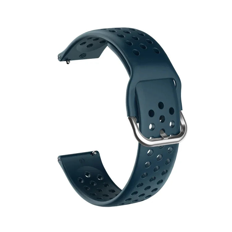 20 mm atmungsaktives, poröses Armband mit Innenschließe für Huami Amazfit GTS / Samsung Galaxy Watch Active 2 / Huawei Watch GT2 42 mm