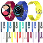 20 mm atmungsaktives, poröses Armband mit Innenschließe für Huami Amazfit GTS / Samsung Galaxy Watch Active 2 / Huawei Watch GT2 42 mm