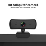C3 400W Pixel 2K Auflösung Autofokus HD 1080P Webcam 360 Grad Drehung Für Live-Übertragungen, Videokonferenzen, Arbeit Webkamera mit Mikrofon USB Treiberfrei, C3