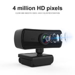 C3 400W Pixel 2K Auflösung Autofokus HD 1080P Webcam 360 Grad Drehung Für Live-Übertragungen, Videokonferenzen, Arbeit Webkamera mit Mikrofon USB Treiberfrei, C3