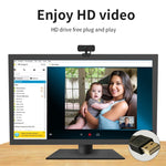C3 400W Pixel 2K Auflösung Autofokus HD 1080P Webcam 360 Grad Drehung Für Live-Übertragungen, Videokonferenzen, Arbeit Webkamera mit Mikrofon USB Treiberfrei, C3