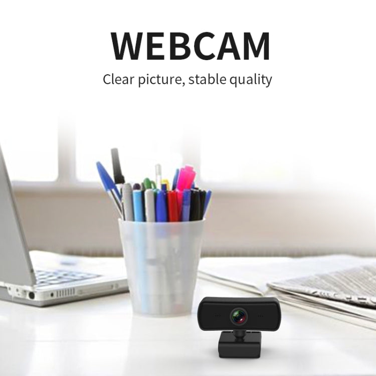 C3 400W Pixel 2K Auflösung Autofokus HD 1080P Webcam 360 Grad Drehung Für Live-Übertragungen, Videokonferenzen, Arbeit Webkamera mit Mikrofon USB Treiberfrei, C3