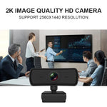 C3 400W Pixel 2K Auflösung Autofokus HD 1080P Webcam 360 Grad Drehung Für Live-Übertragungen, Videokonferenzen, Arbeit Webkamera mit Mikrofon USB Treiberfrei, C3