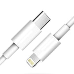PD 18W USB-C / Type-C zu 8 Pin Schnellladekabel für iPhone X / 11 / 11 Pro / 11 Pro Max / XR / SE 2020, 1m, 2m