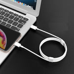 PD 18W USB-C / Type-C zu 8 Pin Schnellladekabel für iPhone X / 11 / 11 Pro / 11 Pro Max / XR / SE 2020, 1m, 2m