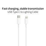 PD 18W USB-C / Type-C zu 8 Pin Schnellladekabel für iPhone X / 11 / 11 Pro / 11 Pro Max / XR / SE 2020, 1m, 2m