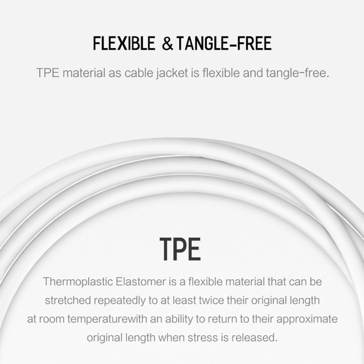 PD 18W USB-C / Type-C zu 8 Pin Schnellladekabel für iPhone X / 11 / 11 Pro / 11 Pro Max / XR / SE 2020, 1m, 2m