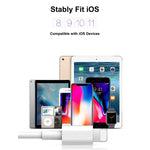 PD 18W USB-C / Type-C zu 8 Pin Schnellladekabel für iPhone X / 11 / 11 Pro / 11 Pro Max / XR / SE 2020, 1m, 2m