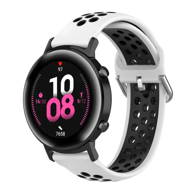 20-mm-Silikonarmband mit Innenschnalle für Huami Amazfit GTS / Samsung Galaxy Watch Active 2 / Huawei Watch GT2 42 mm