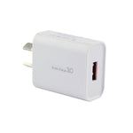 QC 3.0 18W 3A Einzelnes USB-Anschluss-Ladegerät, AU-Stecker