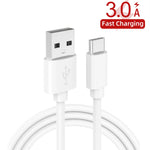 2-in-1 USB-auf-USB-C-/Type-C-Datenkabel + 30W QC 3.0 4 USB-Schnittstellen Universal-Schnellladegerät für Mobiltelefone und Tablets Reise-Ladegerät-Set, US-Stecker, USB-C-/Type-C-Set US-Stecker