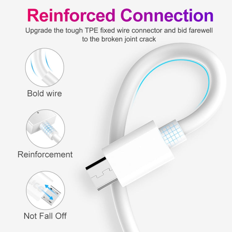 2 in 1 1m USB to Micro USB Data Cable + 30W QC 3.0 4 USB Interfaces Mobile Phone Tablet PC Universal Quick Charger Travel Charger Set, US Plug, Micro USB Set US Plug