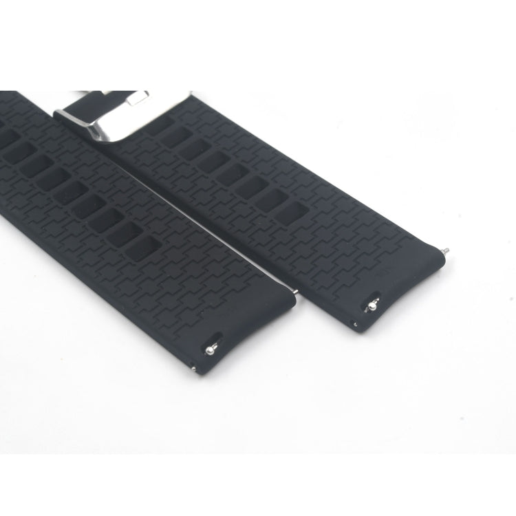 Suitable For Xiaomi Haylou Solar Watch Silicone Strap Length: 21cm, black, white, mazarine, blue, green, orange, red, pink