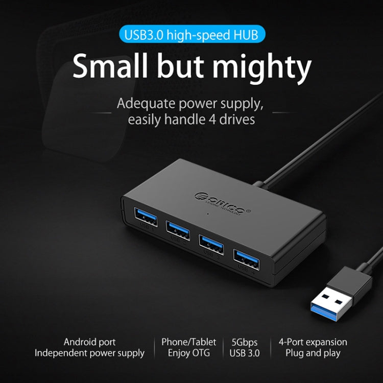 ORICO G11-H4-U3-100-BK 4-Port USB3.0 HUB